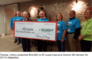 Thomas J Henry Pledges $50,000 to Elf Louise Christmas Project