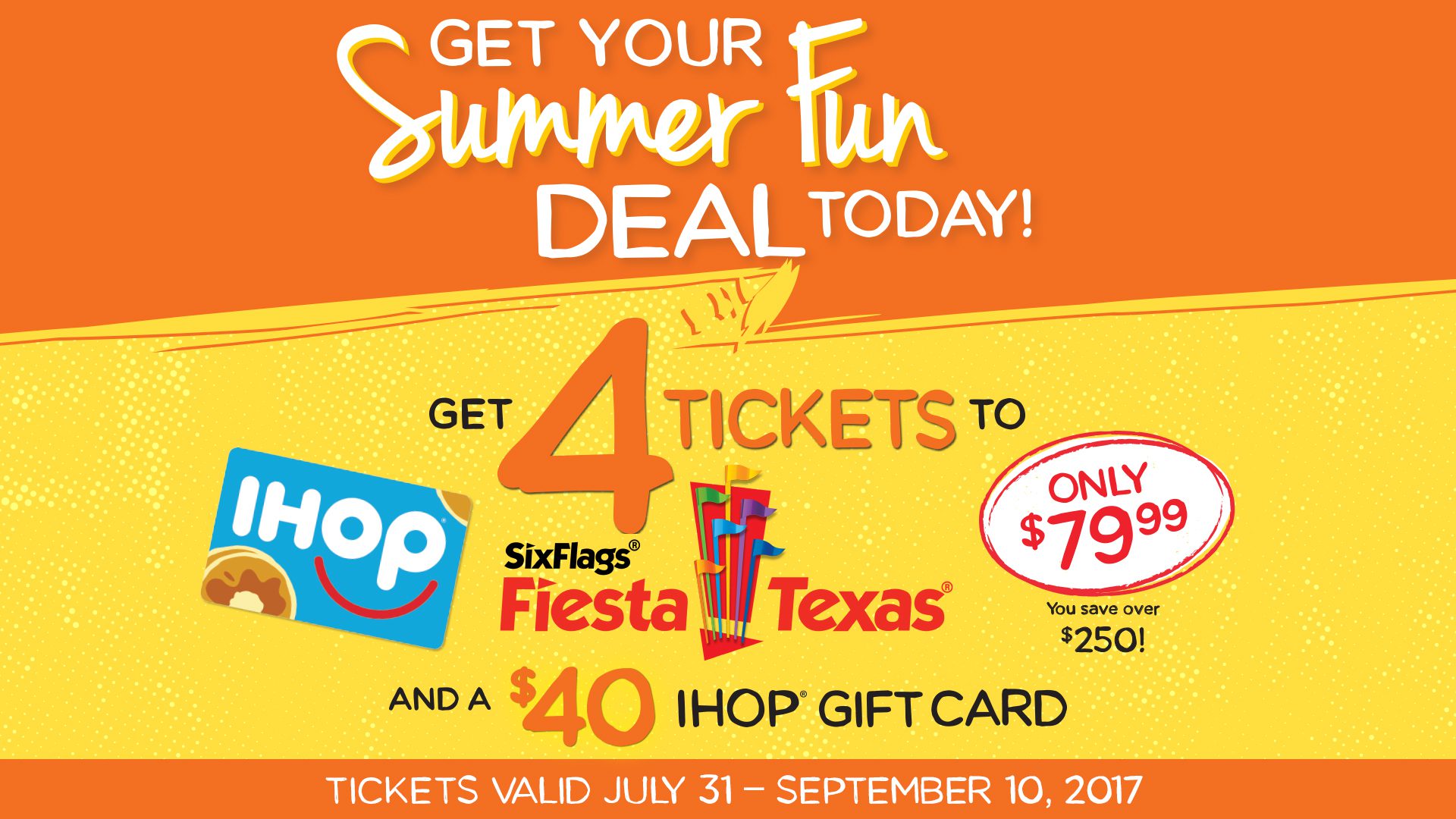 IHOP Serves Up the Perfect Summer Fun Deal with Fiesta Texas