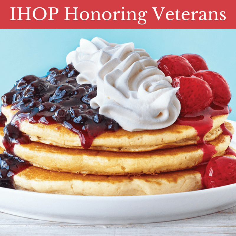 San Antonio IHOP to Aid Veterans and Their Families Throughout November