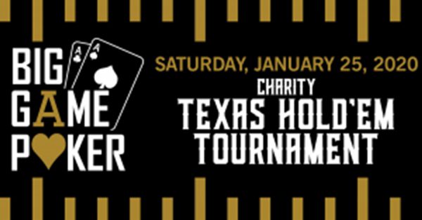 Register Now for the January 25th Charity Texas Poker Tournament – Over $40,000 in Prizes