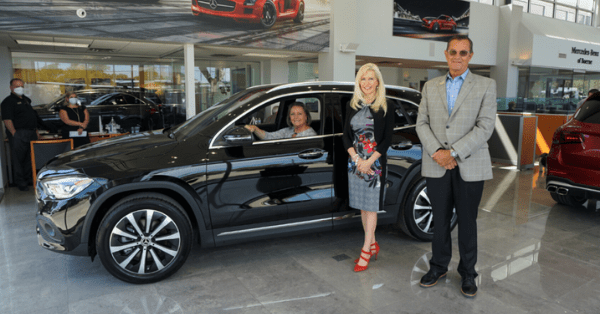 Good Hearts Help Raise $215,000 and Raffle Off a New 2020 Mercedes