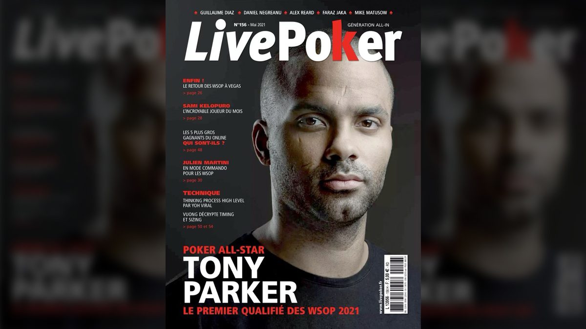 First Tony Parker Wins Our Charity Poker Tournament and Then Becomes a Worldwide Poker All-Star!