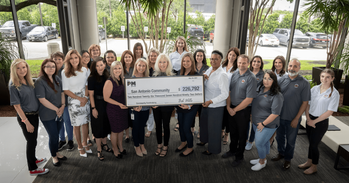 Five Community Non-Profits Receive over $226,000 from The PM Group