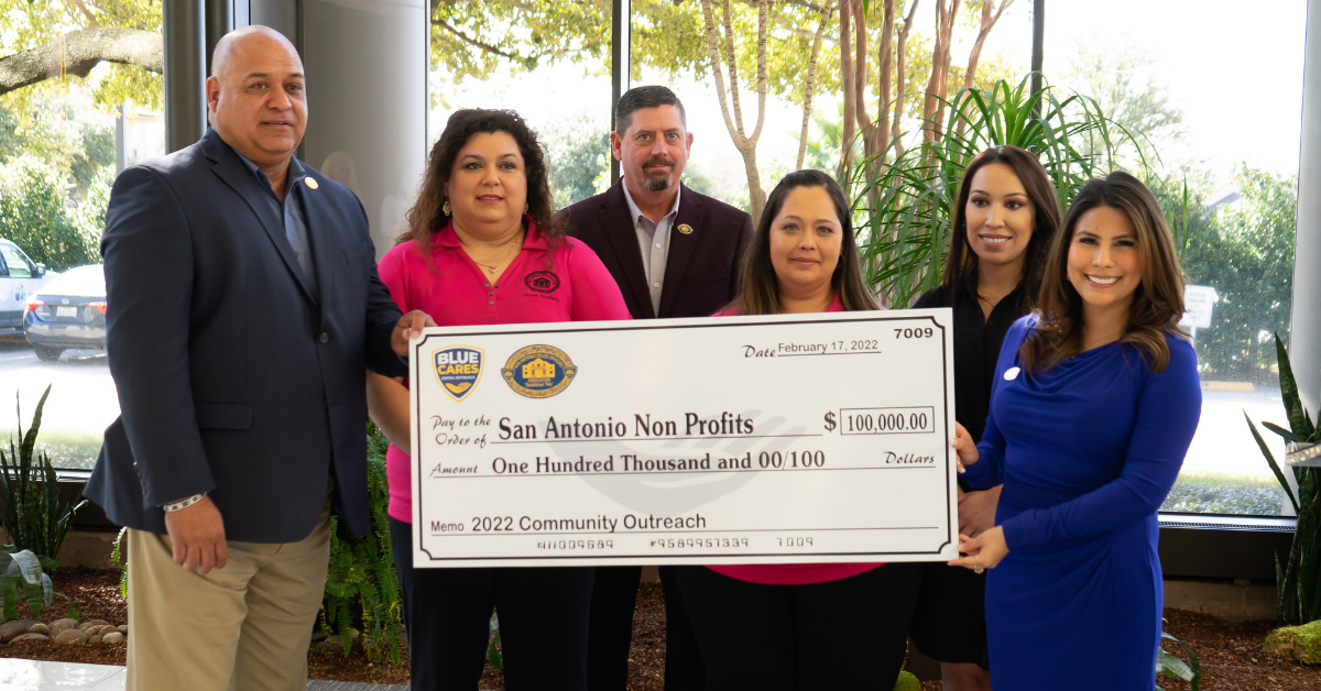 San Antonio Police Officers Donate $100,000 to Community Causes