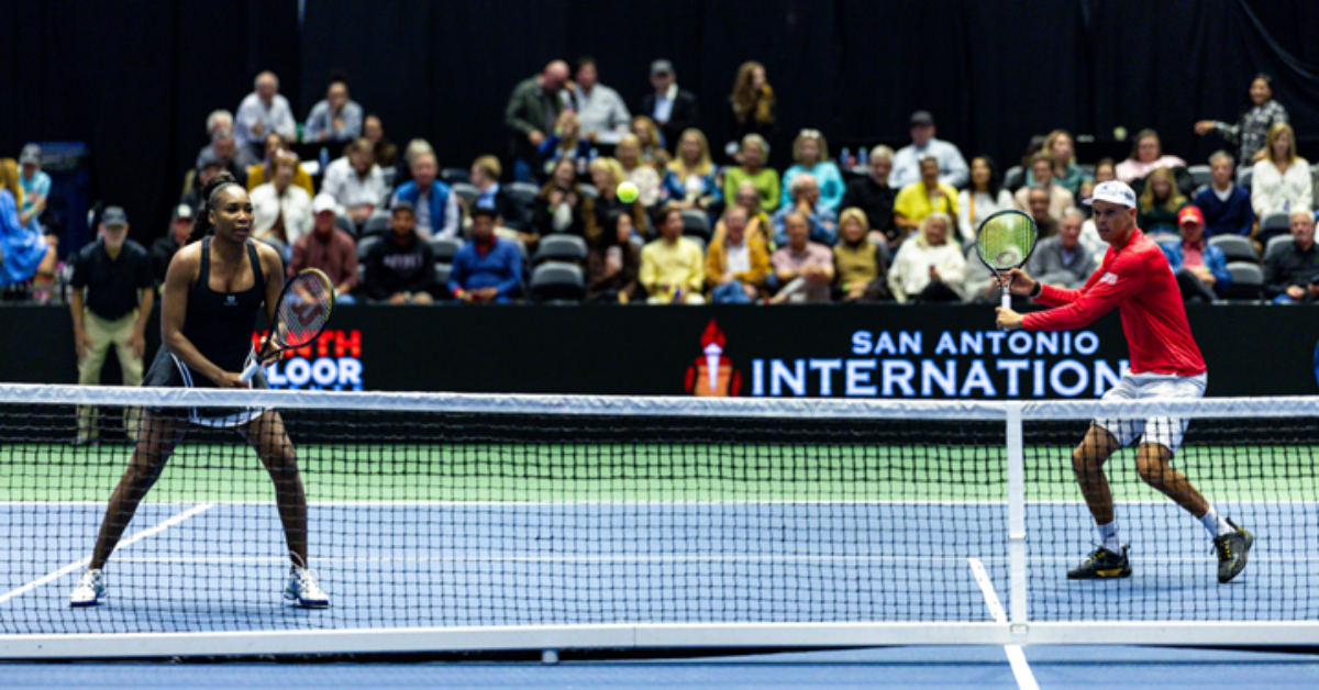 Venus Williams Stars in the San Antonio Team Tennis Invitational