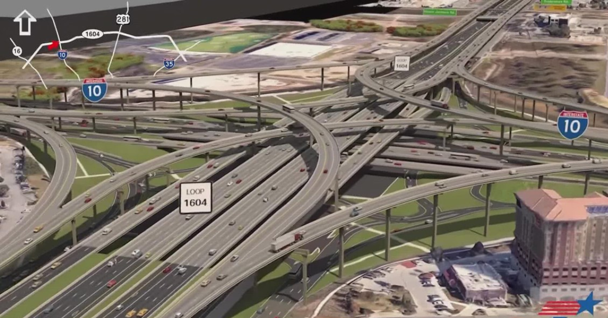 New Interstate 10 & Loop 1604 Expansion Projects Near $1.3 Billion in Construction Cost